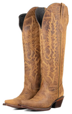 Kaylee Tall Wide Calf Snip Toe Cowgirl Boot
