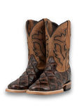 Little Bruce Big Bass Pirarucu Square Toe Boy Cowboy Boot