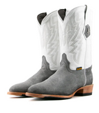 Maverick Roughout Round Toe Cowboy Boot