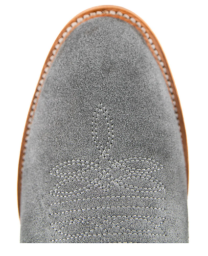 Maverick Roughout Round Toe Cowboy Boot