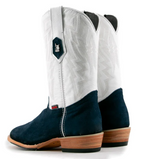 Maverick Roughout Round Toe Cowboy Boot