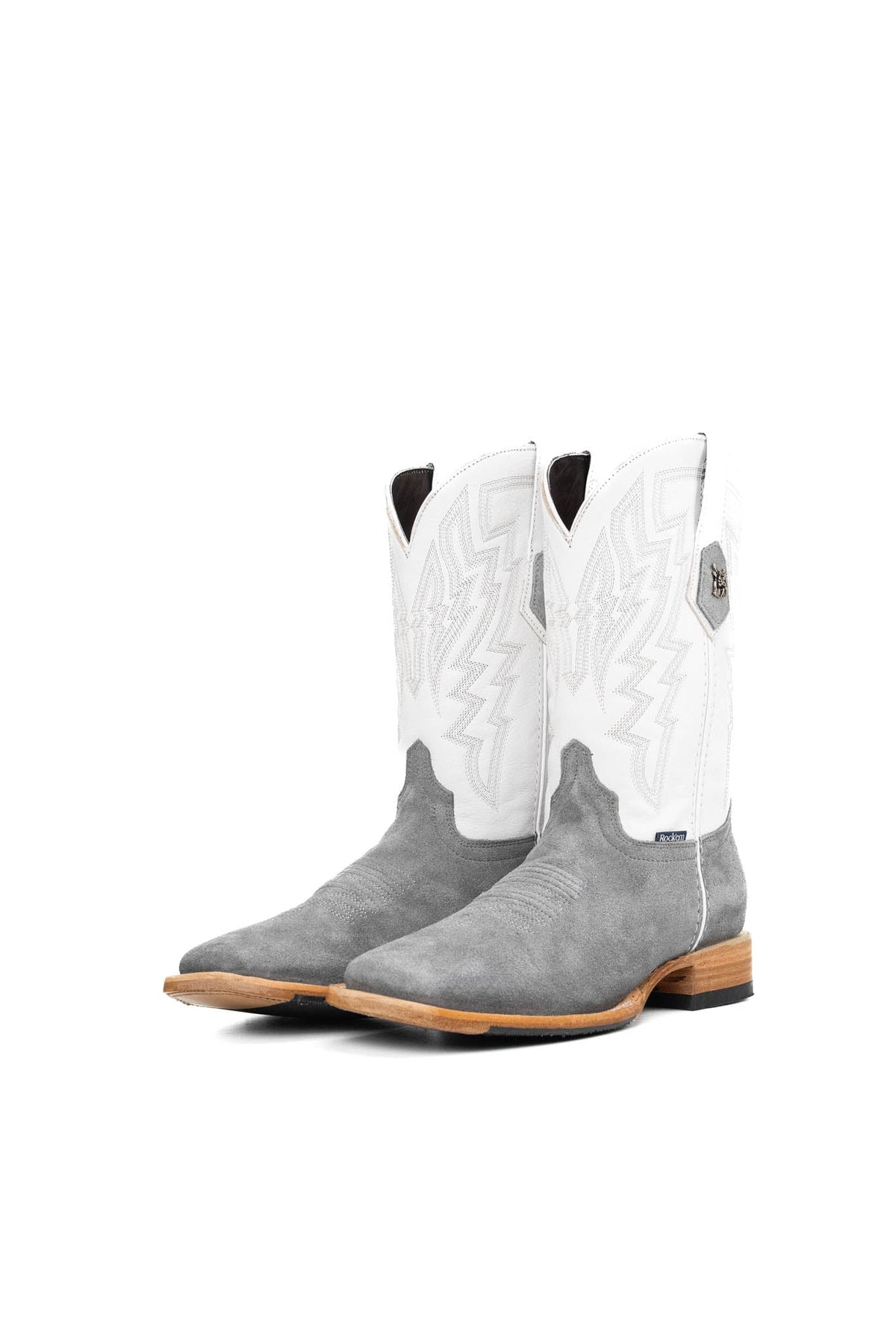 Maverick Roughout Square Toe Cowboy Boot
