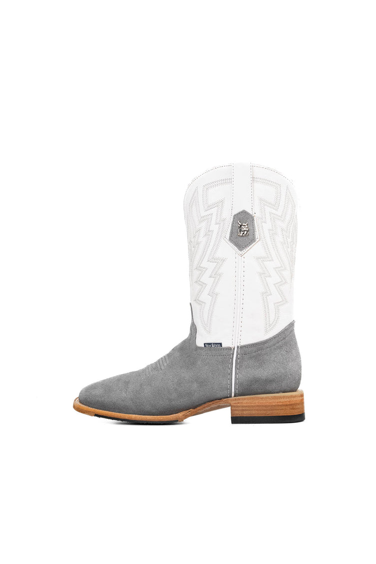 Maverick Roughout Square Toe Cowboy Boot