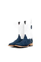 Maverick Roughout Square Toe Cowboy Boot