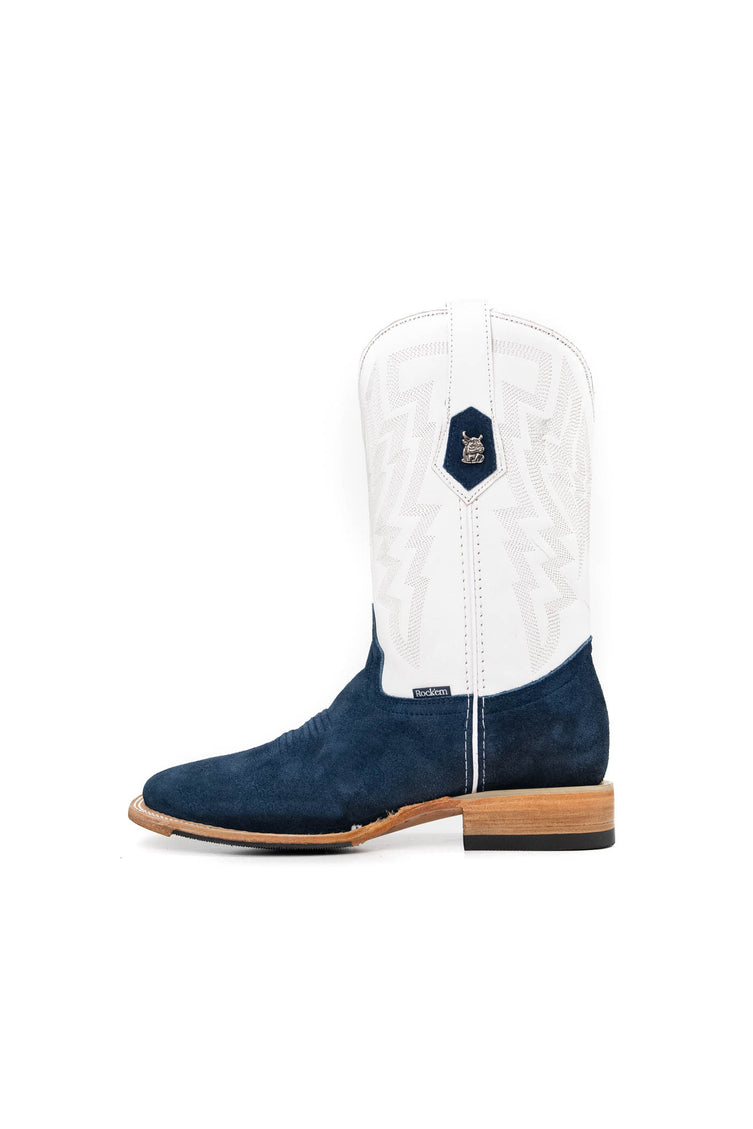 Maverick Roughout Square Toe Cowboy Boot