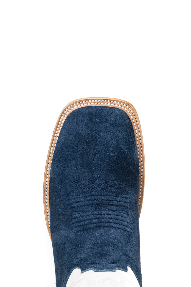Maverick Roughout Square Toe Cowboy Boot