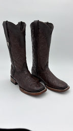 Mila Tooled Square Toe Cowgirl Boot