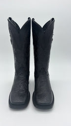 Mila Tooled Square Toe Cowgirl Boot