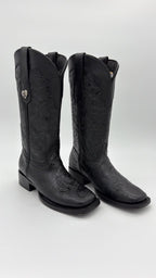 Mila Tooled Square Toe Cowgirl Boot