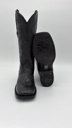 Mila Tooled Square Toe Cowgirl Boot