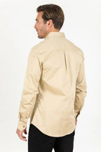 Platini Modern Fit Stretch Long Sleeve Dress Shirt