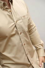 Platini Modern Fit Stretch Long Sleeve Dress Shirt