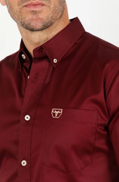 Platini Modern Fit Stretch Long Sleeve Dress Shirt