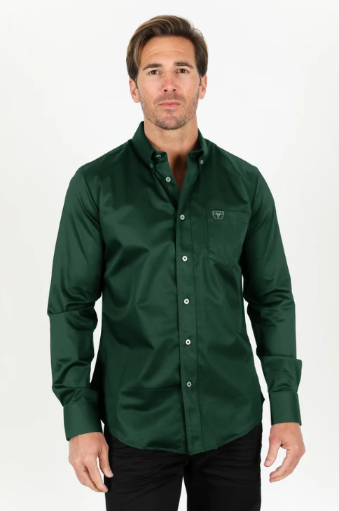 Platini Modern Fit Stretch Long Sleeve Dress Shirt