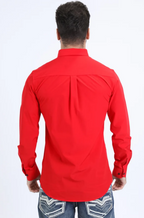 Platini Modern Fit Stretch Long Sleeve Dress Shirt