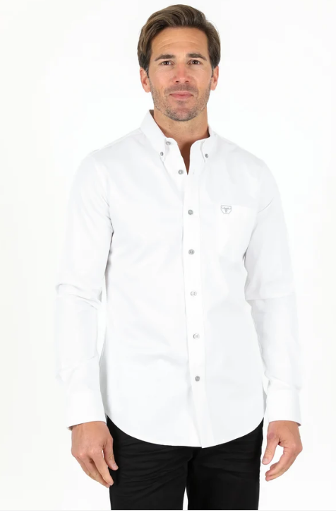 Platini Modern Fit Stretch Long Sleeve Dress Shirt