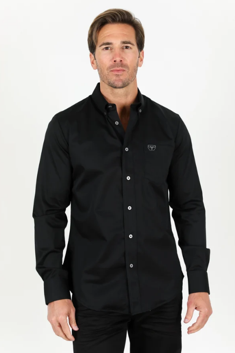 Platini Modern Fit Stretch Long Sleeve Dress Shirt