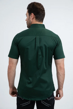 Platini Modern Fit Stretch Short Sleeve Shirt