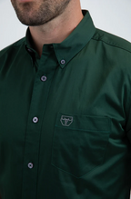Platini Modern Fit Stretch Short Sleeve Shirt
