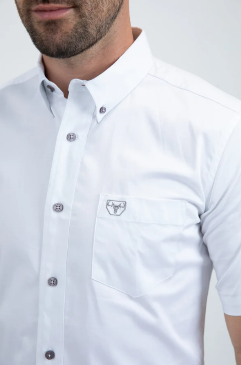 Platini Modern Fit Stretch Short Sleeve Shirt