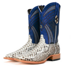 Monroe Python Exotic Square Cowboy Boot