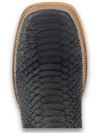 Monroe Python Exotic Square Toe Cowboy Boot Matte