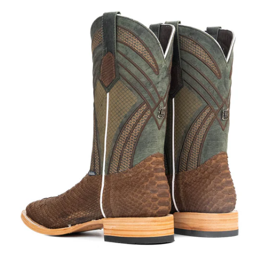 Monroe Python Exotic Square Cowboy Boot
