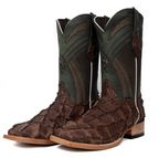 Monroe Pirarucu Exotic Square Toe Cowboy Boot