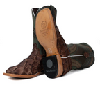 Monroe Pirarucu Exotic Square Toe Cowboy Boot