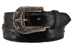 Ostrich Ranch Cowboy Belt