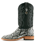 Python Square Toe Cowboy Boot