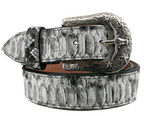 Python Cowboy Belt - Natural