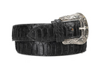 Python Longhorn X Buckle Cowboy Belt