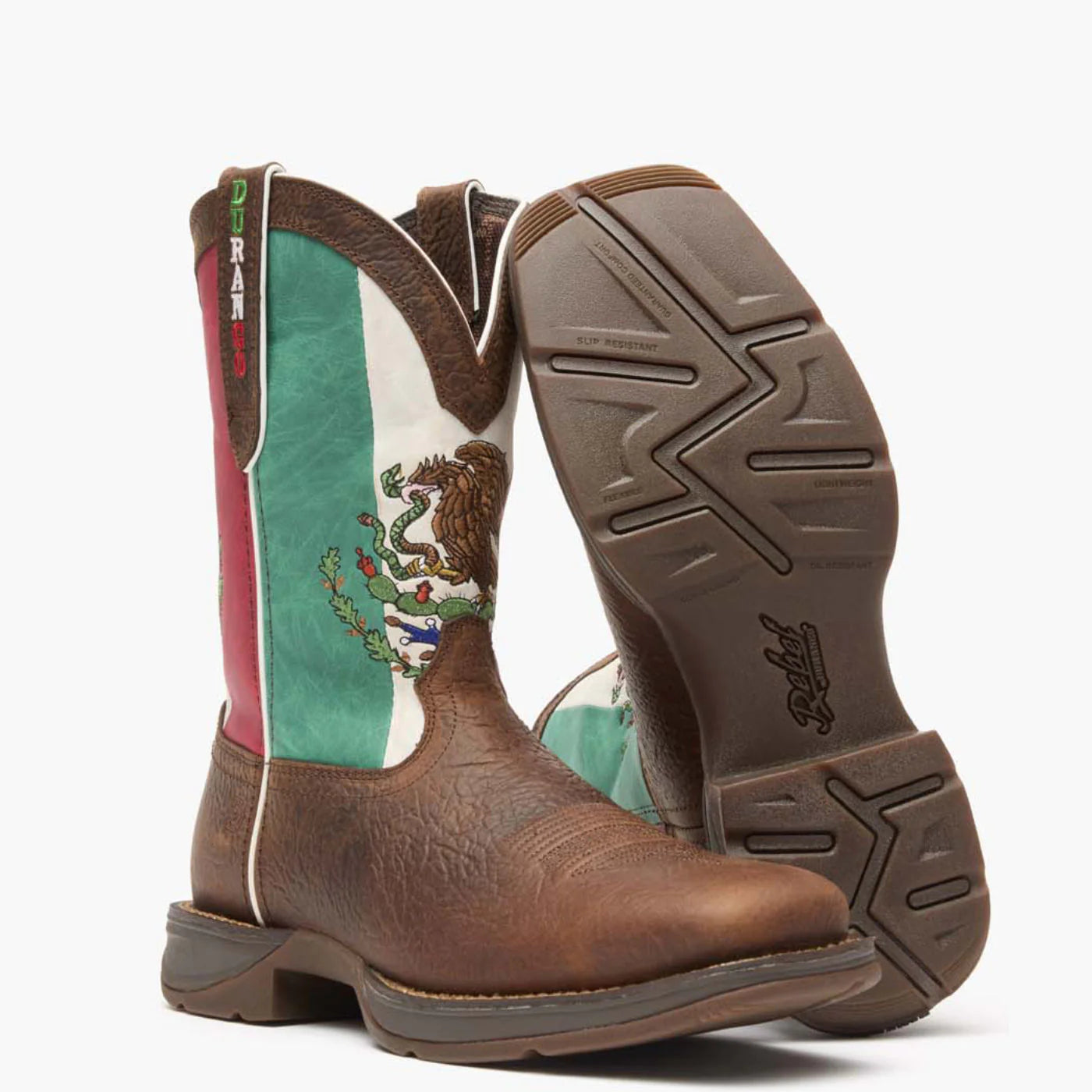 Durango® Rebel Mexico Flag Western Boot Style No. DDB0430