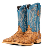 Renegate Big Bass Pirarucu Square Toe Cowboy Boot