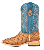 Renegate Big Bass Pirarucu Square Toe Cowboy Boot