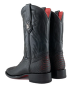 Renegade Python Red Bottom Square Toe Cowboy Boot