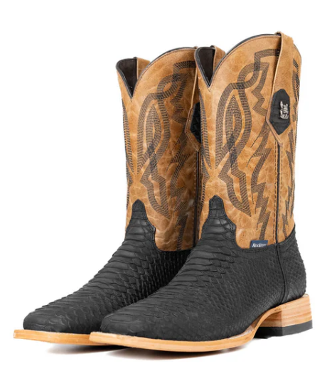 Renegate Python Square Toe Cowboy Boot