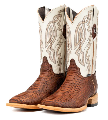 Renegate Python Square Toe Cowboy Boot