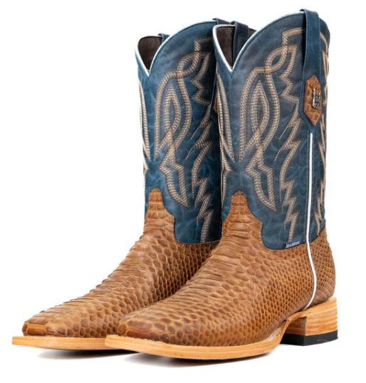 Renegate Python Square Toe Cowboy Boot