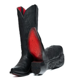 Sally Midi Red Bottom Wide Calf Snip Toe Cowgirl Boot
