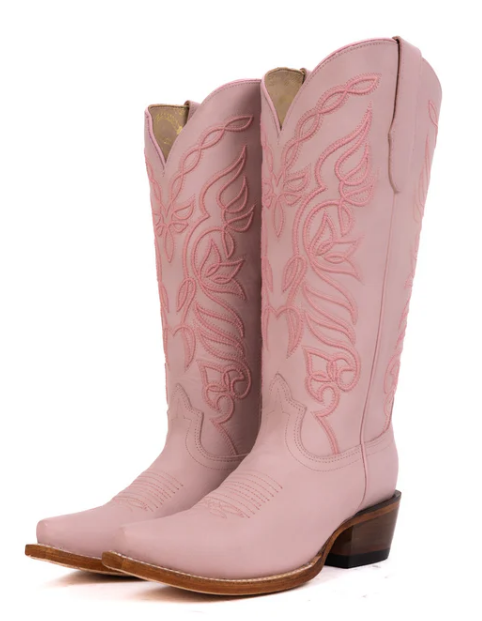 Sally Midi Wide Calf Snip Toe Cowgirl Boot