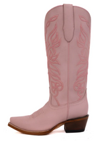Sally Midi Wide Calf Snip Toe Cowgirl Boot