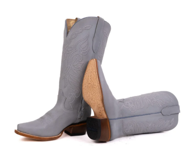 Sally Midi Wide Calf Snip Toe Cowgirl Boot