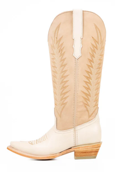 Sierra Midi Wide Calf Snip Toe Cowgirl Boot