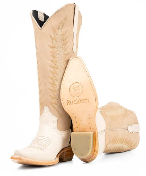 Sierra Midi Wide Calf Snip Toe Cowgirl Boot