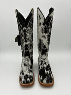 Rockem Cowhide Cowgirl Boot Size 7 III – front facing view