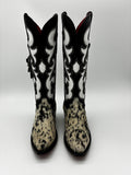 Rockem Cowhide Cowgirl Boot Size 7 – front pair view