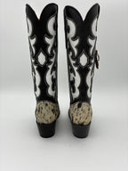 Rockem Cowhide Cowgirl Boot Size 7 – back view