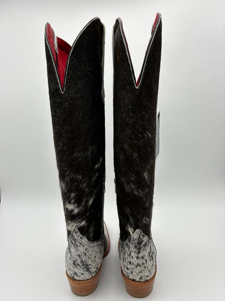 Rockem Cowhide Cowgirl Boot Size 8 Wide – back view